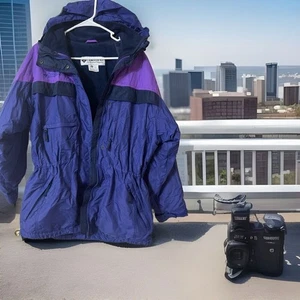 Vintage 90er Columbia 3-in-1 Ski Schnee Jacke Mantel Damen - M viele Taschen - Bild 1 von 13