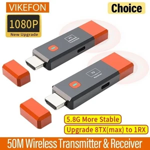Wireless HDMI Video Transmitter Receiver Extender Kit Adapter für Laptop, PC, TV - Bild 1 von 18