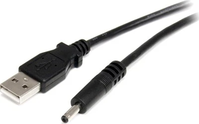 USB2TYPEH 3 ft (0.9 m) USB to Type H Barrel 5V DC Power Cable, USB to 3.4 mm 5V - Image 1 of 2