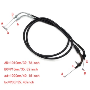 Throttle Cable for Yamaha XVS400 Drag Star XVS650 V-star XVS650 Drag Star - Picture 1 of 7