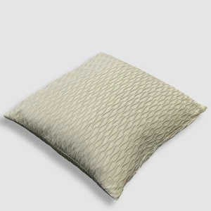 $140 D.V. KAP Home Beige Sophia Decorative Couch Bed Square Pillow 24"sq - Picture 1 of 5