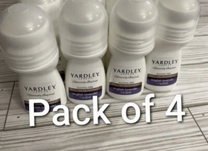 4 Yardley London ENGLISH LAVENDER Naturally Inspired Roll-On Deodorant 1.7 oz. - Picture 1 of 1