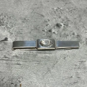 Auth VTG Georg Jensen Denmark Sterling Silver 925 Tie Clip Tie Pin Clasp Bar 76A - Picture 1 of 6