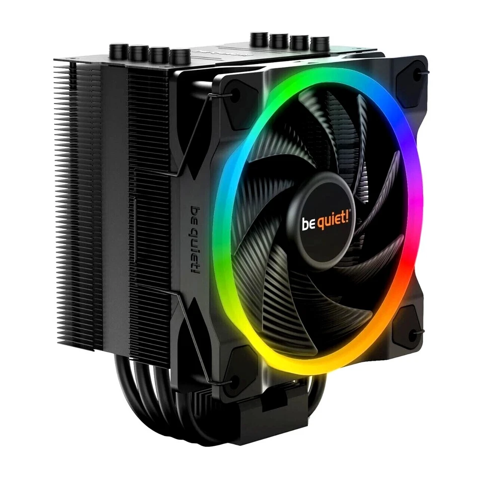 Be Quiet! BK033 Pure Rock 2 FX RGB Heatsink Fan Intel, AMD Sockets 12cm ARGB 120 - Image 1 of 4