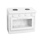  White Wooden Mini Stove Kitchen Supply Toy House Accessories
