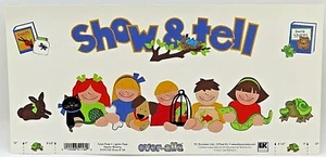 Show & Tell Title Over-alls Cardstock Border 8-1/2 OR 12 inch RARE EK Success - Picture 1 of 1