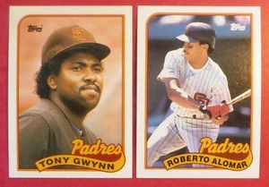 1989 Topps San Diego Padres Team Set with Traded (35 Cards) - Picture 1 of 1