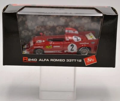 " ALFA ROMEO 33TT12 1° PESCAROLO - BELL 1000KM SPA 1975 " R240  BRUMM 1/43 - Immagine 1 di 2