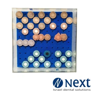 Lote x 36 Dental Twist RA pulido diamante grueso mediano cerámica e-max calidad B - Imagen 1 de 2