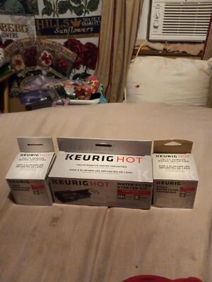 Kit de inicio de filtro de agua Keurig Hot 2.0 serie PLUS y paquete de 2-2 cartiges de filtro de agua Foto 1 de 4