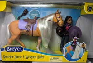 2021 Breyer Freedom Toy Quarter Horse und Westernreiter Neu in OVP - Bild 1 von 5