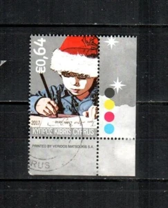 CYPRUS ( 1v ) Christmas, Writing to Santa F/VF Used ( 2017 ) #3 - Picture 1 of 1