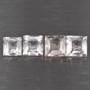 3.30 Cts 4 Pcs Light Pink Untreated Morganite Natural Gemstones - Picture 1 of 2