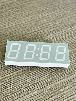 5 PCS 7 SEGMENT DISPLAYS 3 1/2 NUMERIC LED 0.56" QUAD GREEN 12 DIP CC CLOCK NEW! - Image 1 of 4