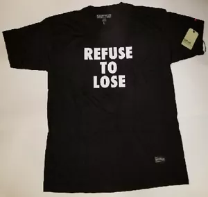 BLM SSUR T-Shirt Kaviar Kartell 100 % Baumwolle kurzärmeliges T-Shirt REFUE TO LOSE - Bild 1 von 1