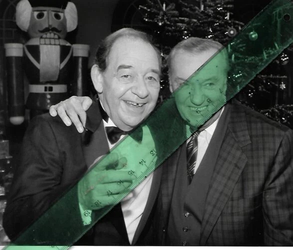 Foto Moderator HEINZ SCHENK - SW Pressefoto Vintage von 1994 - ZUM BLAUEN BOCK - Bild 1 von 1