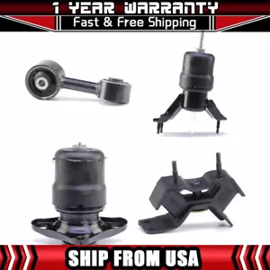 Engine & Trans Mount Set x4 AT for 1992-1996 TOYOTA CAMRY 2.2L Auto -Anchor - Picture 1 of 6