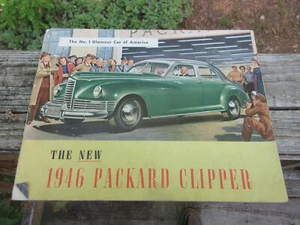 1946 Packard Sales Brochure Pamphlet Original **NOT a Reproduction** - Bild 1 von 6