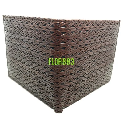 Cartera Exótica BI-Plegable Artesanal Hombre - BRN Foto 1 de 4