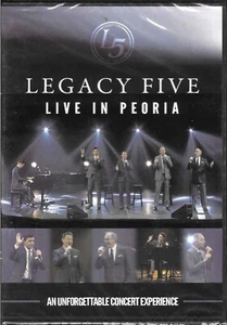 LEGACY FIVE......."LIVE IN PEORIA"........NEW SEALED LIVE GOSPEL CONCERT DVD - Picture 1 of 2