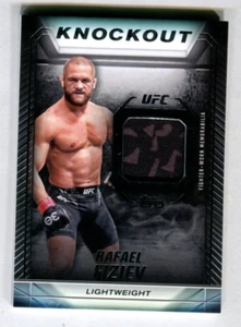 2024 Topps UFC Knockout Knockout Relics #KRRF Rafael Fiziev A47 046 - Picture 1 of 2