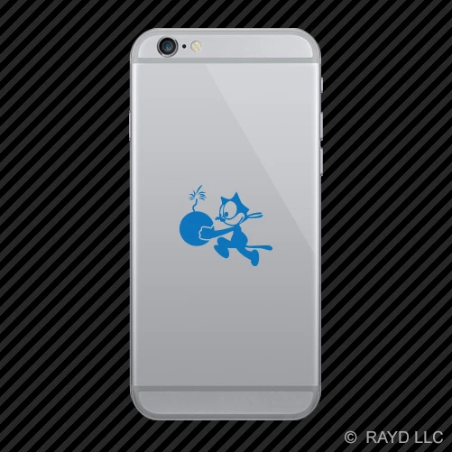 (2x) Pegatina para teléfono celular Tomcatters móvil F-14D VF-31 muchos colores Foto 1 de 1