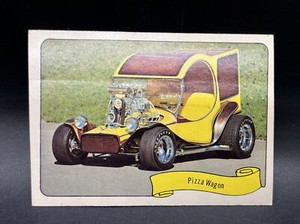 1974 Fleer Kustom Cars - Series 1 Sticker Pizza Wagon