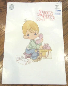 Precious Moments-Counted Cross-Stitch Booklet 18 Designs With Color Pictures Too - Picture 1 of 3