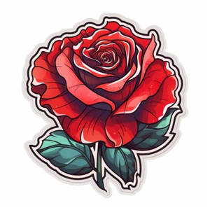 Autoaufkleber Sticker Rosen Aufkleber - Bild 1 von 1