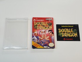 Double Dragon Nintendo NES Box and Manual Only *