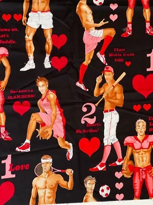 Alexander Henry Game Of Love 2011 Black RARE OOP 1 YD + 12"  New - Image 1 of 4