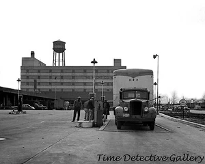 Sattelzug wird gewogen, Washington, D.C. - 1943 - Historischer Fotodruck - Bild 1 von 1