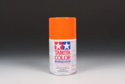 PS-62 Pure Orange Spray 100ml  Tamiya Paint R/C bodies TAM86062 - Image 1 of 2