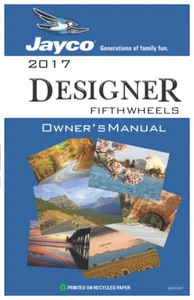 Jayco Designer 2017 manual del propietario: 206 páginas encuadernado en bobina - Imagen 1 de 8