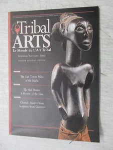 TRIBAL ARTS MAGAZINE SUMMER AUTUMN 2001 HAIDA TOTEM POLES CHONTAL GUERRERO SCULP - Picture 1 of 2