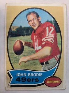 1970 Topps - #130 John Brodie (J272) - Picture 1 of 2