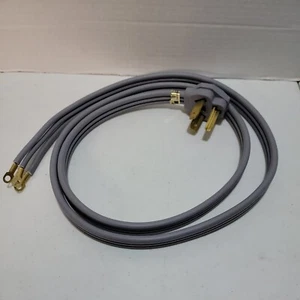 GE Power Supply Cord  Range and Dryer 3 Prong 6 Ft Heavy Duty - Picture 1 of 5