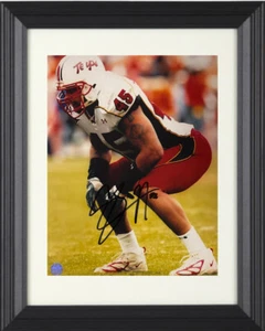 Shawne Merriman signed Maryland Terrapins 8X10 Photo Framed #45- AWM Hologram - Picture 1 of 1