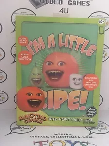2ND & 3RD GENERATION IPAD PORTFOLIO CASE WITH STAND (ANNOYING ORANGE) - Picture 1 of 4
