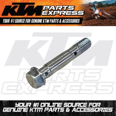 NEW OEM KTM HOLLOW SCREW M6X34 50 LC SX-E 5 50 SX MINI PRO JR SR SXS 45113025000 - Image 1 of 4