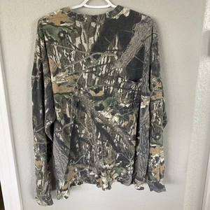 Mossy Oak Shadow Branch Shirt Mens XL Camo Long Sleeve Hunting - Picture 1 of 6