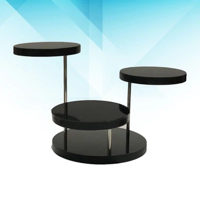  4 StückSchmuck-Ausstellungsstand AcrylRotating3 Schicht-Halskette - Bild 1 von 4