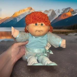 Cabbage Patch Hasbro First Edition 1990. Orange Haare grüne Augen und Sommersprossen - Bild 1 von 16