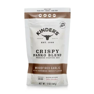 Kinder's Woodfired Garlic Seasoned Panko Bread Crumb Coating, 5oz - Picture 1 of 2