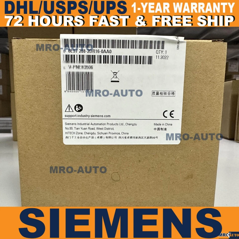 New Siemens 6ES7 288-2DR16-0AA0 6ES7288-2DR16-0AA0 US FREE TAX - Image 1 of 1