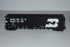 HO Scale Athearn Burlington Northern Woodchip Gondola Car 574884 C54285 - Bild 1 von 3