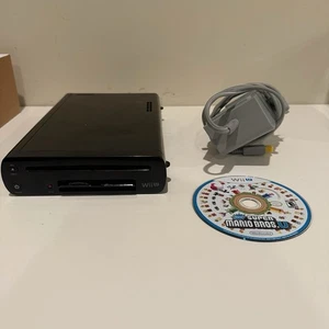 Nintendo Wii U 32GB Black Video Game Console  No GamePad W/ Super Mario Bros. U - Picture 1 of 2
