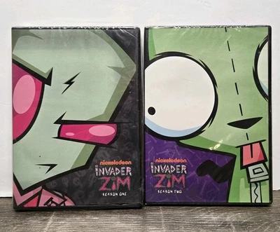 Nickelodeon Invader Zim - Seasons 1 and 2 Sets (DVD) - 6 Discs -RARE. **read** - Image 1 of 4