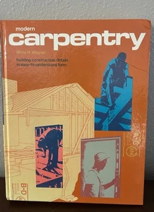Vintage 1979 MODERN CARPENTRY Willis H. Wagner Building Construction Details - Foto 1 di 9