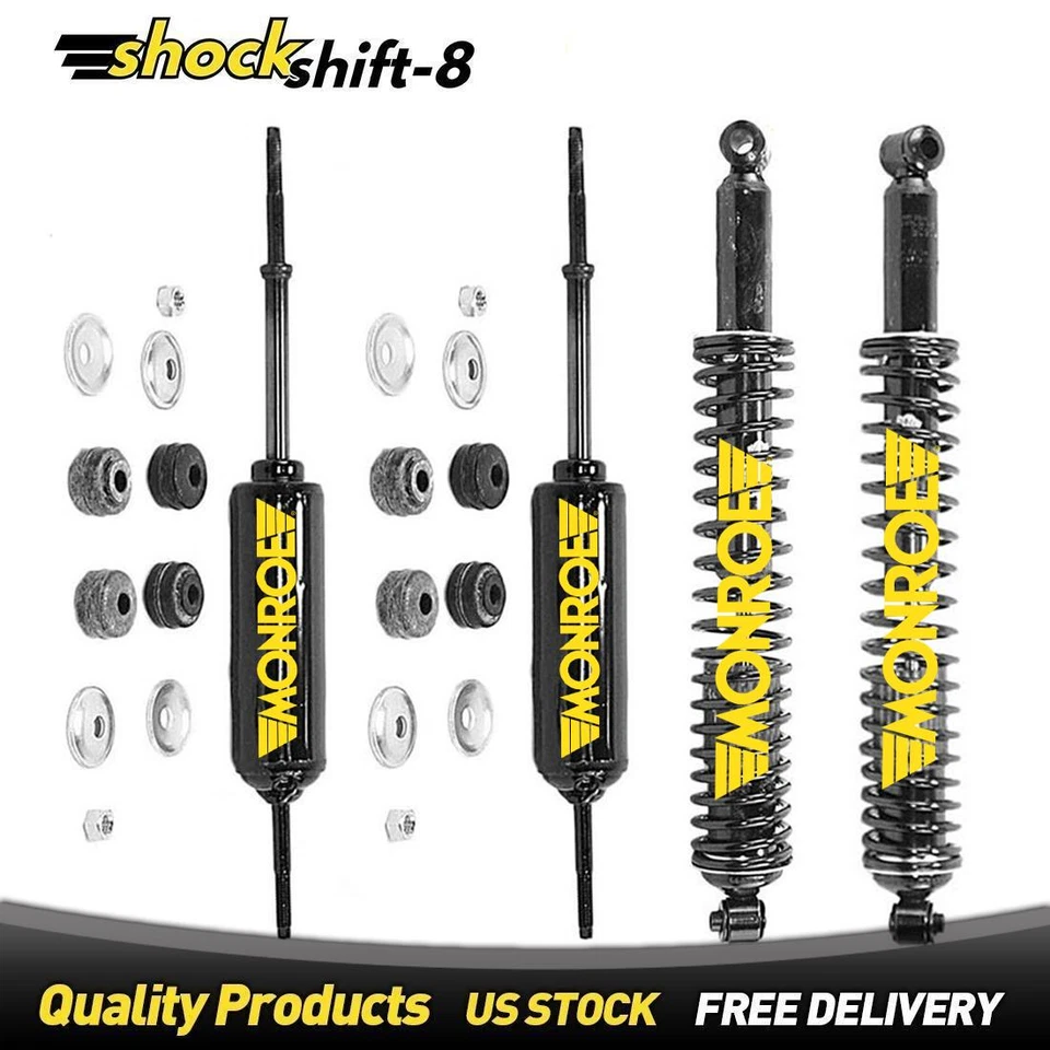 Rear & Front Shock Absorber for Chrysler New Yorker 7.2L 1974 1975 1976 1977 78 - Image 1 of 1